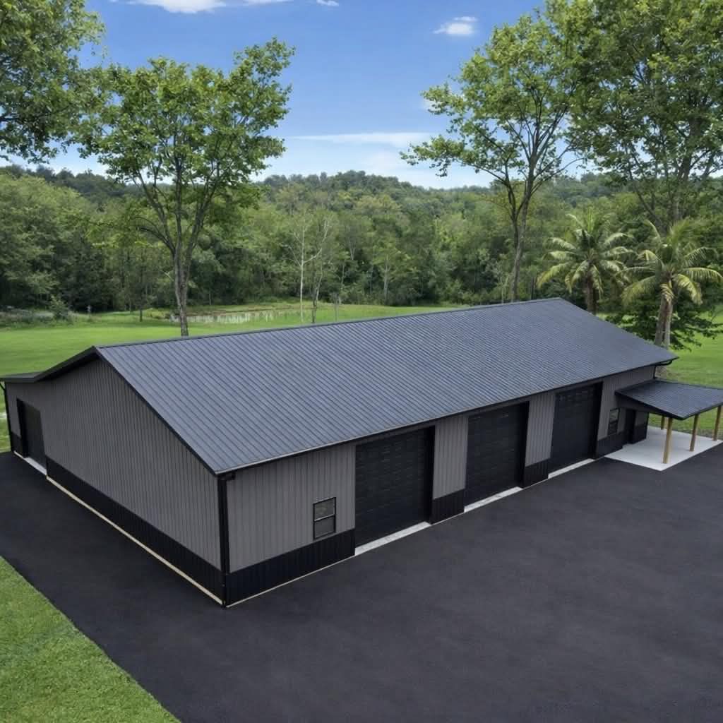 Large custom steel building